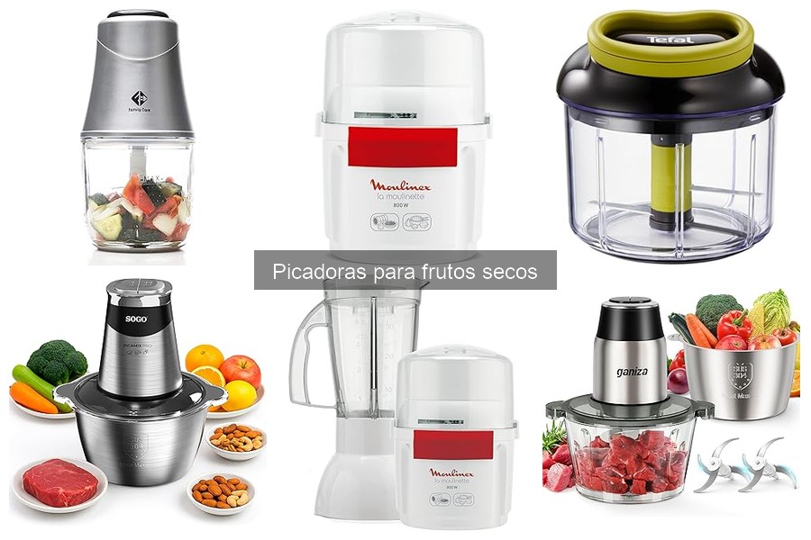 Comparativa de Picadoras Eléctricas y Manuales para Frutos Secos