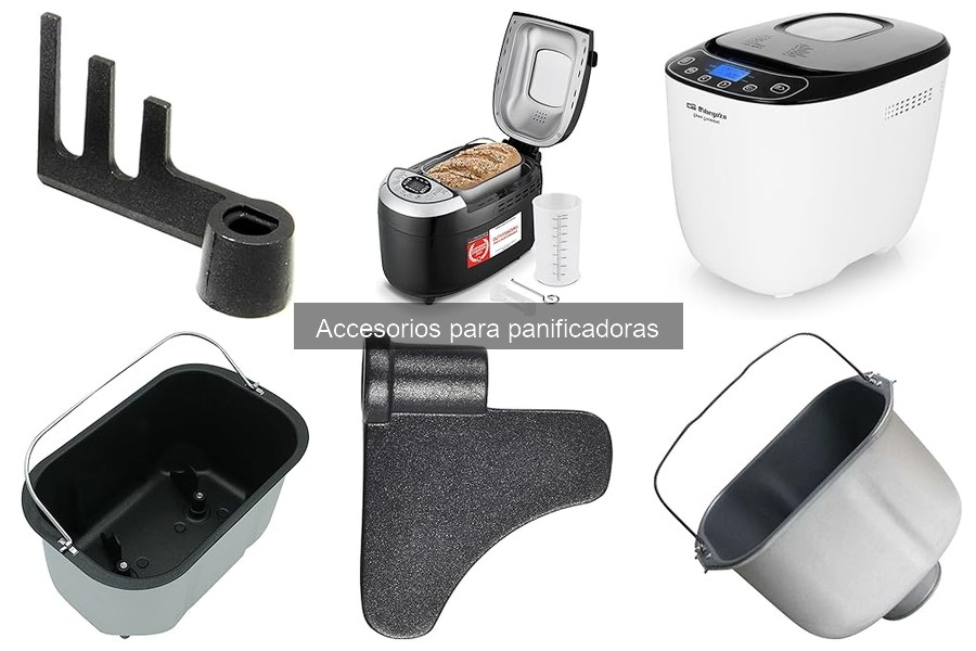 Comparativa de precios de accesorios para panificadoras