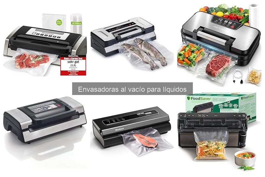 Comparativa de precios envasadoras al vacío para líquidos