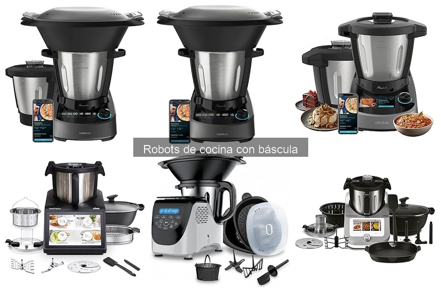 Comparativa de Robots de Cocina con Báscula: Cecotec vs Ufesa y Kenwood