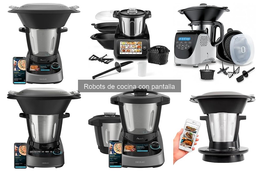 Comparativa de Robots de Cocina con Pantalla: Mejores Modelos