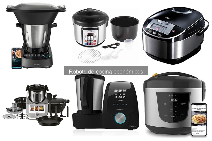 Comparativa de Robots de Cocina Económicos: Mejores Marcas