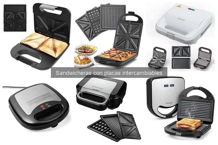 Comparativa de Sandwicheras: Intercambiables vs Fijas