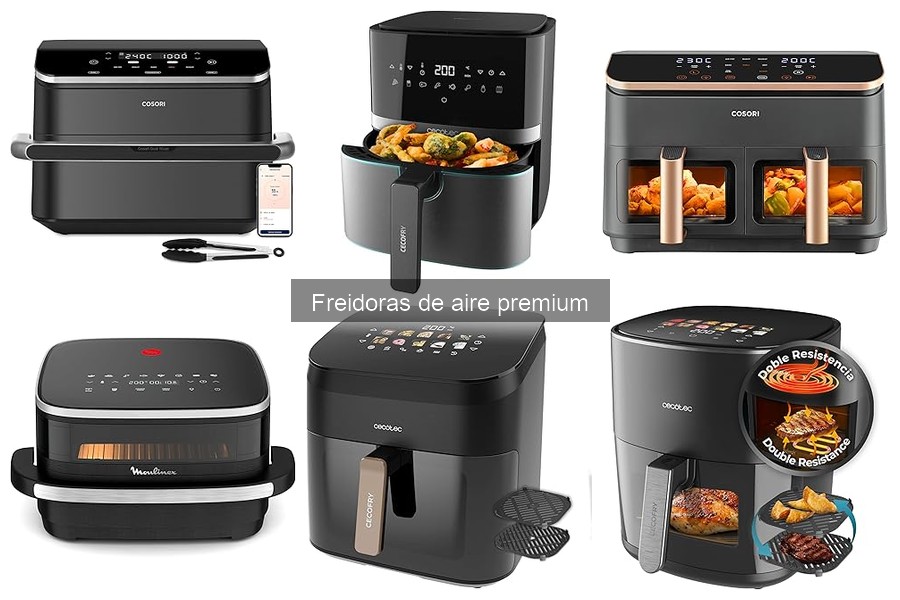 Comparativa: Freidora de Aire Premium vs Tradicional