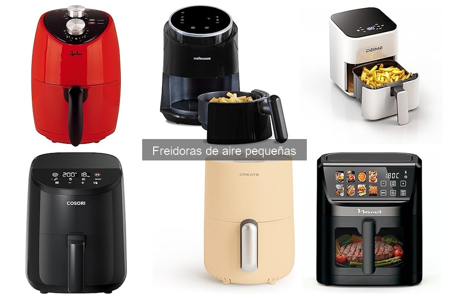Comparativa: Freidoras de Aire Pequeñas vs. Grandes