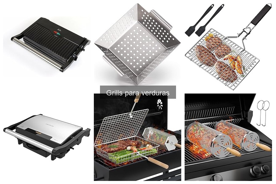 Comparativa: Grills eléctricos vs carbón para verduras