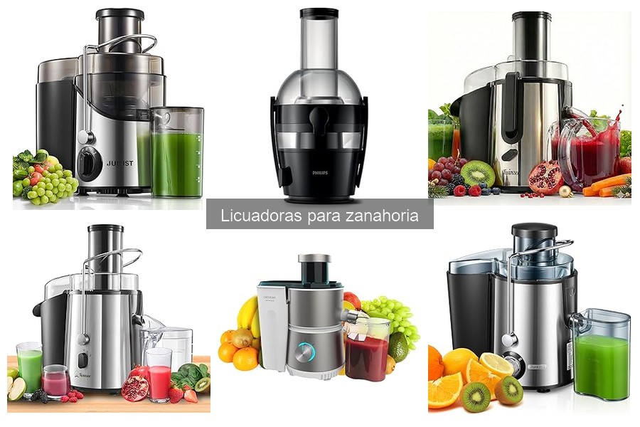 Comparativa: Licuadora de vaso vs prensado para zanahorias