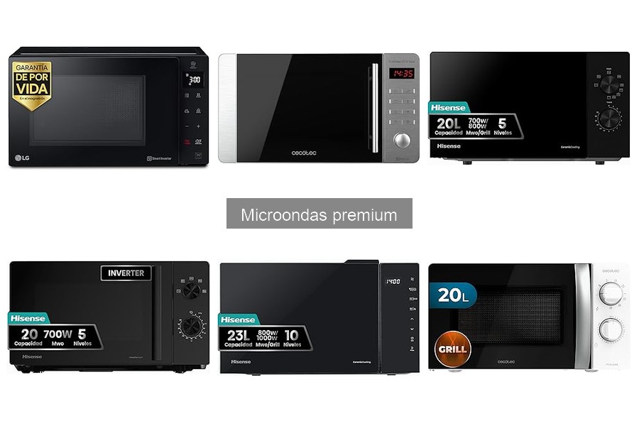 Comparativa: Microondas Premium vs. Estándar - ¿Cuál Elegir?