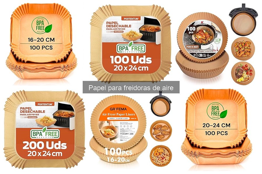 Comparativa: Papel Perforado vs No Perforado para Freidoras