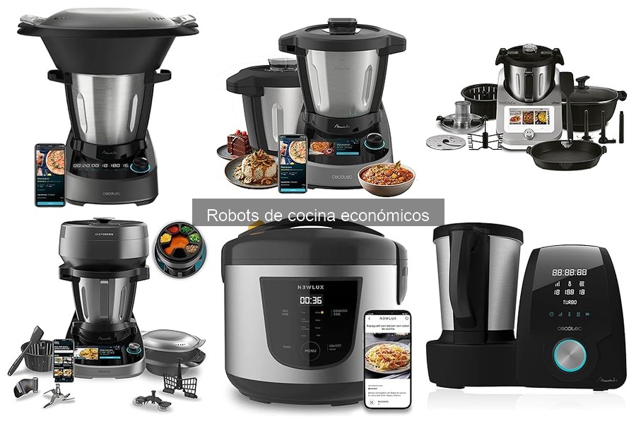 Comparativa Robots de Cocina Económicos vs Gama Alta