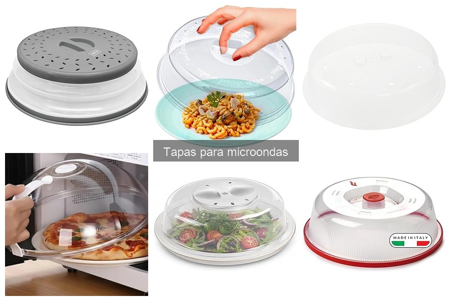 Comparativa: Tapas de Plástico vs. Silicona para Microondas