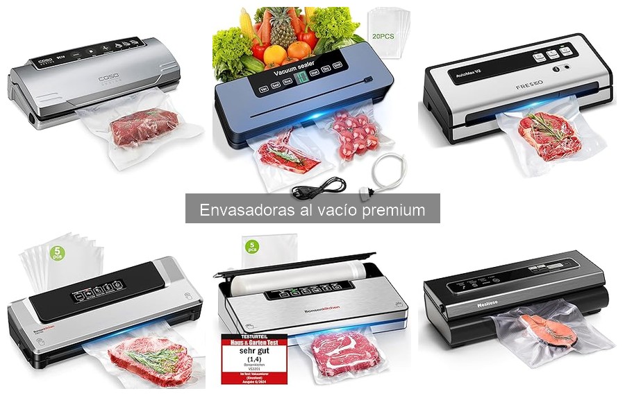 Compra Envasadoras al Vacío Premium al Mejor Precio