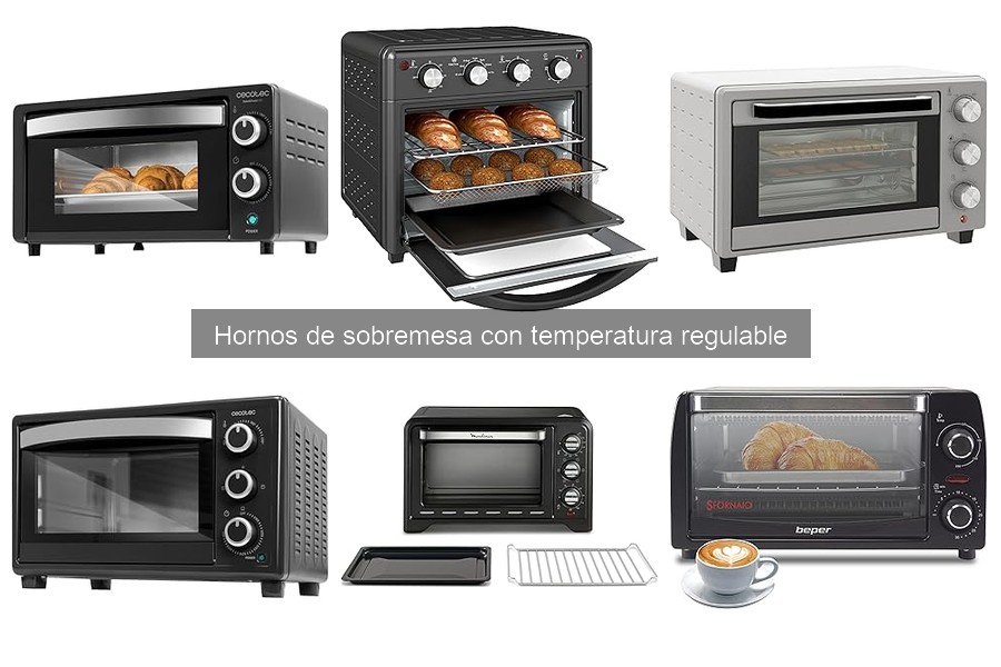 Configuración Ideal de Temperatura en Hornos de Sobremesa