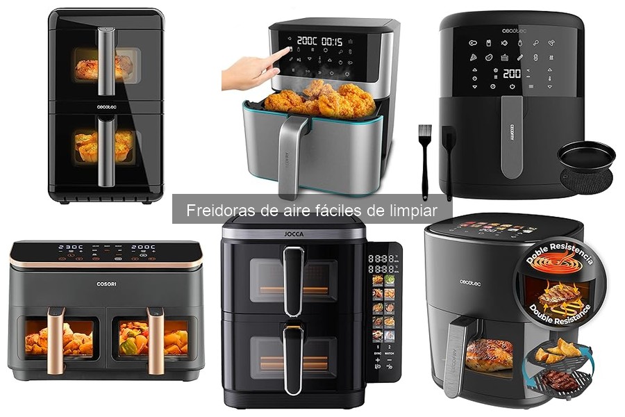 Consejos de mantenimiento para freidoras de aire fáciles de limpiar