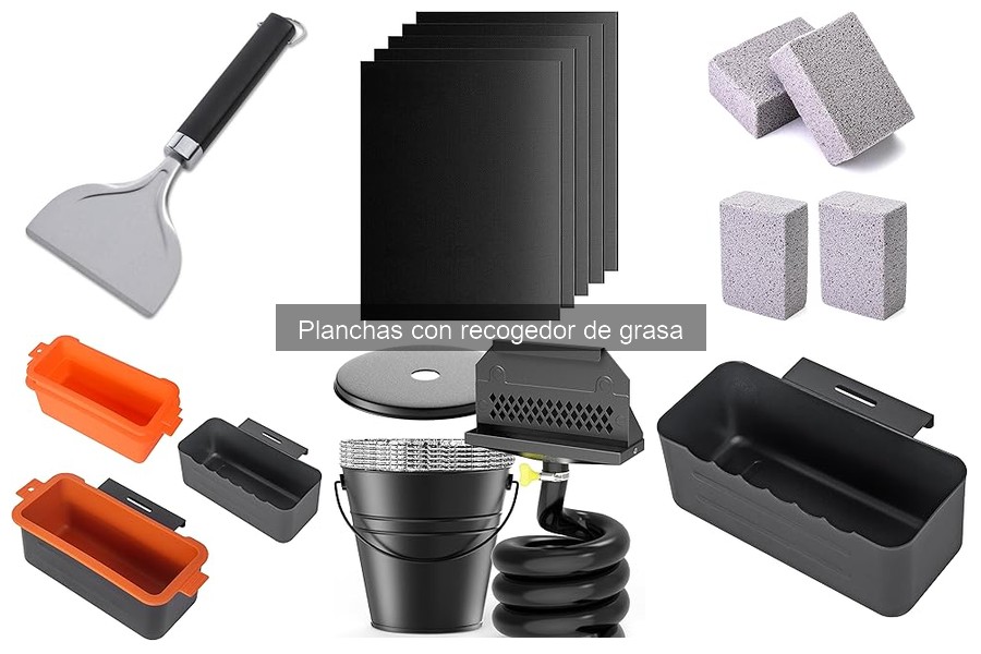 Consejos para usar planchas con recogedor de grasa eficazmente