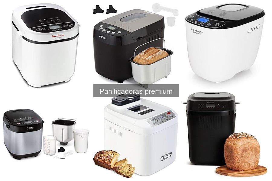 Consigue el mejor pan con una panificadora premium