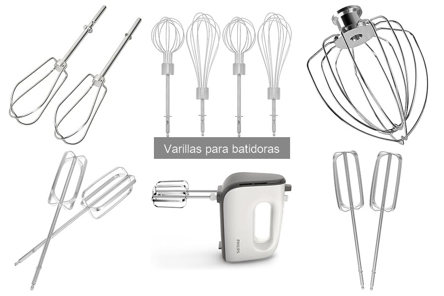 Cuándo cambiar varillas para batidoras: señales a tener en cuenta