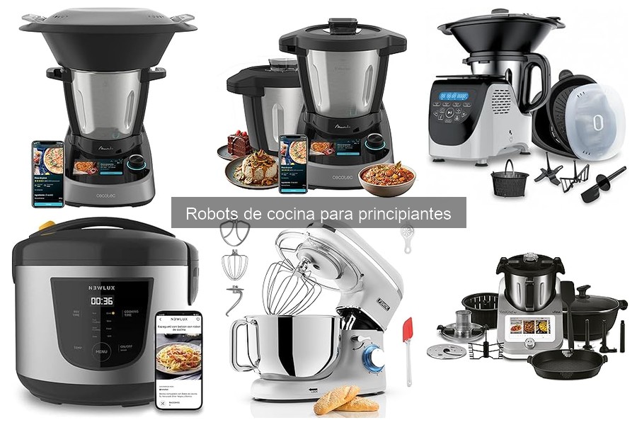 ¿Cuánto cuesta un robot de cocina para principiantes?