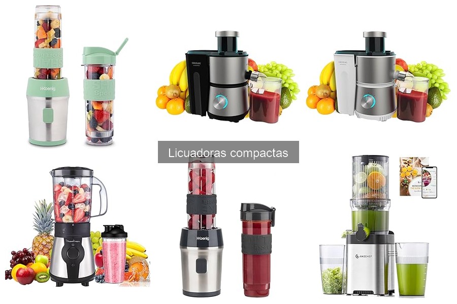 ¿Cuánto cuesta una licuadora compacta? Guía de precios