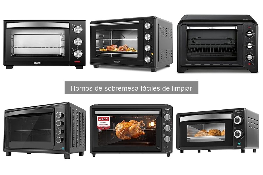 Cuidado y precauciones al usar hornos de sobremesa