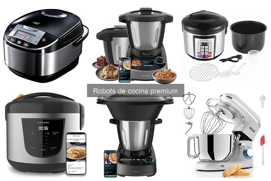 Descubre las funciones de un robot de cocina premium