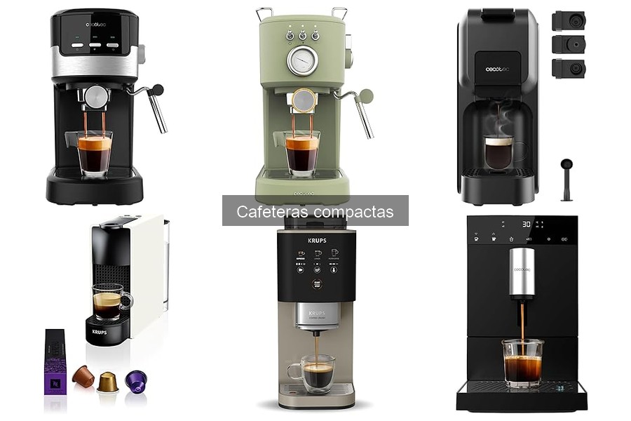 Descubre qué son las cafeteras compactas y sus ventajas