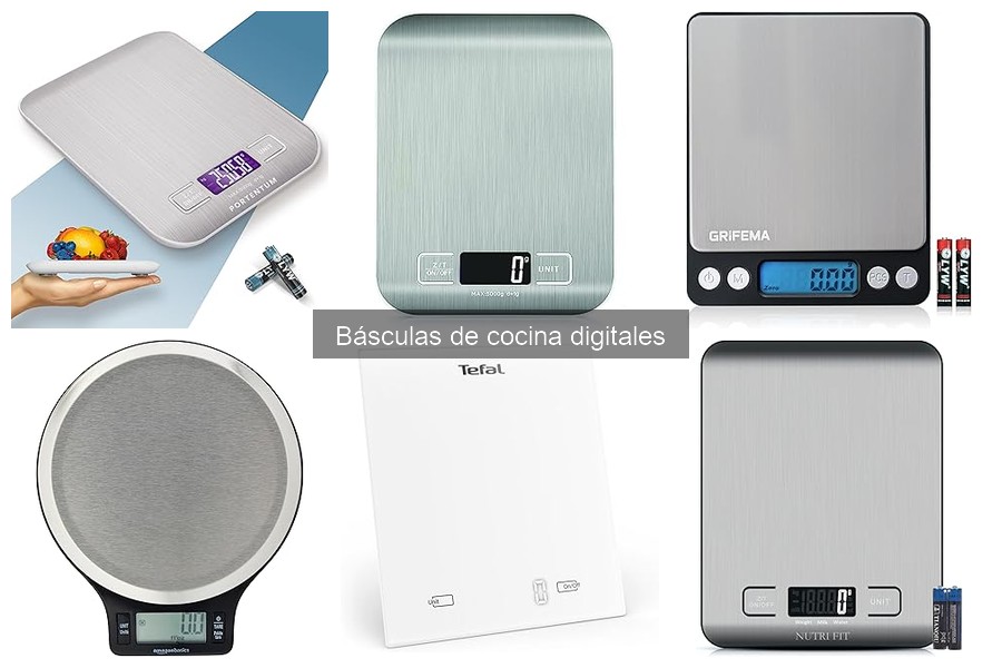 Diferencias entre básculas de cocina digitales y analógicas