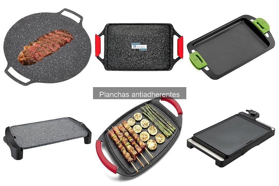 ** Diferencias entre planchas antiadherentes de cerámica y teflón