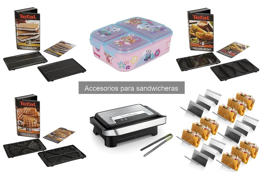 Dónde comprar accesorios para sandwicheras al mejor precio