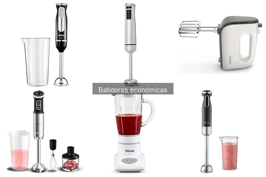 Dónde comprar batidoras económicas: guía y mejores ofertas