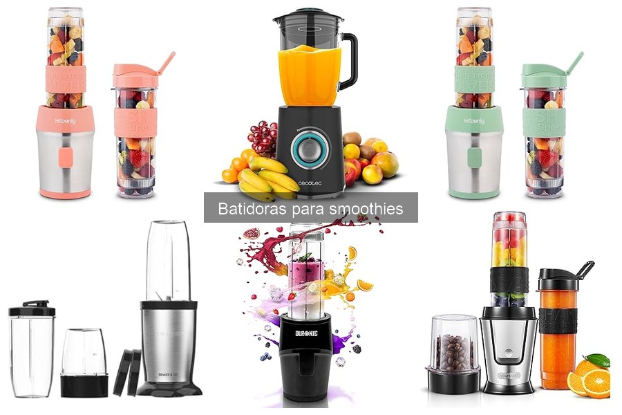 Dónde comprar batidoras para smoothies: tiendas y promociones