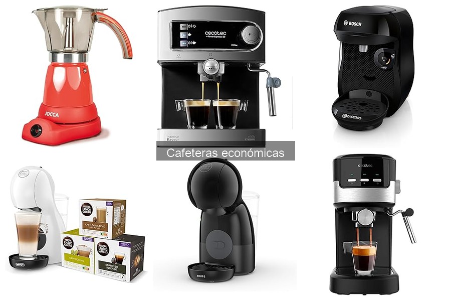 Dónde comprar cafeteras económicas al mejor precio