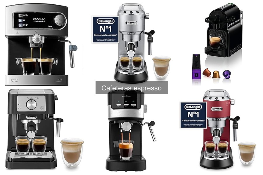 Dónde comprar cafeteras espresso al mejor precio