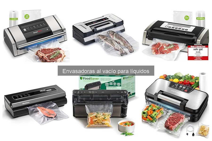 Dónde comprar envasadoras al vacío para líquidos