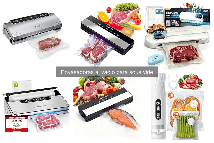 ¿Dónde comprar envasadoras al vacío para sous vide?