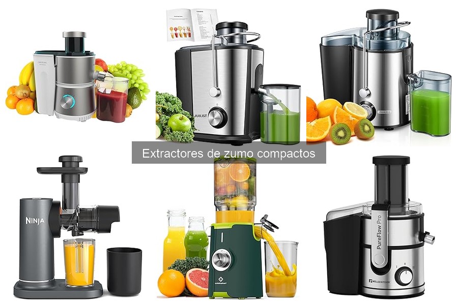 Dónde comprar extractores de zumo compactos al mejor precio