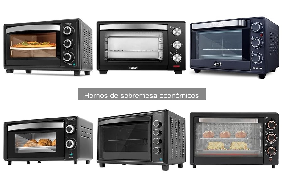 Dónde comprar hornos de sobremesa económicos en línea