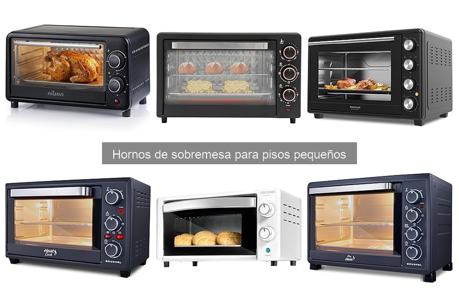 Dónde comprar hornos de sobremesa en línea: ofertas y precios