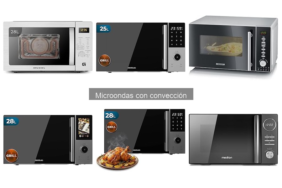 Dónde comprar microondas con convección: precios y ofertas
