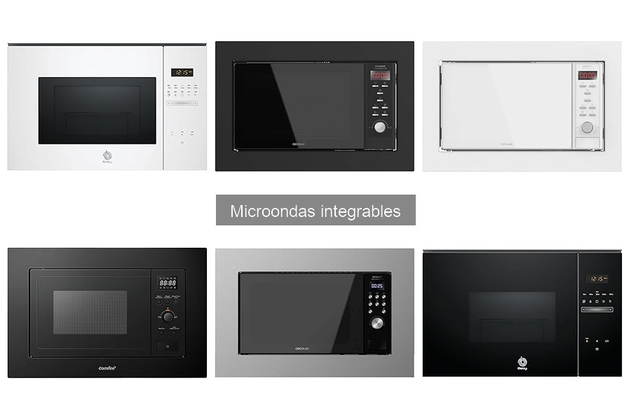 Dónde comprar microondas integrables a buen precio