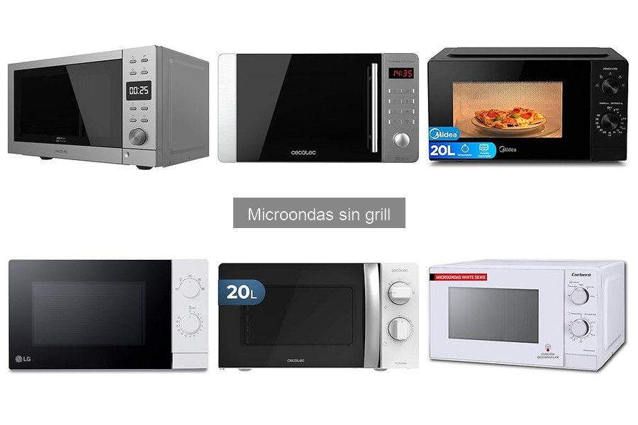 Dónde comprar microondas sin grill a buen precio