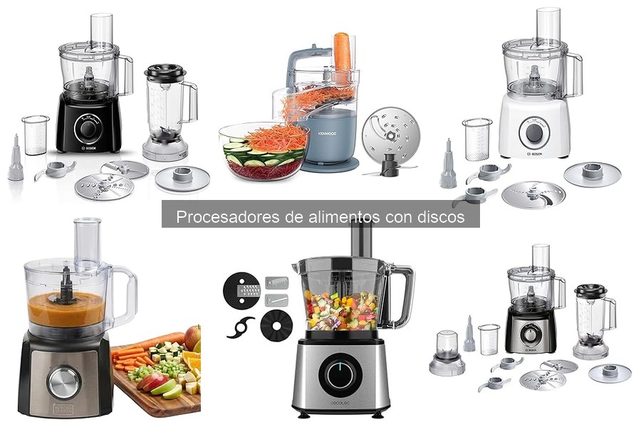 Dónde comprar procesadores de alimentos con discos