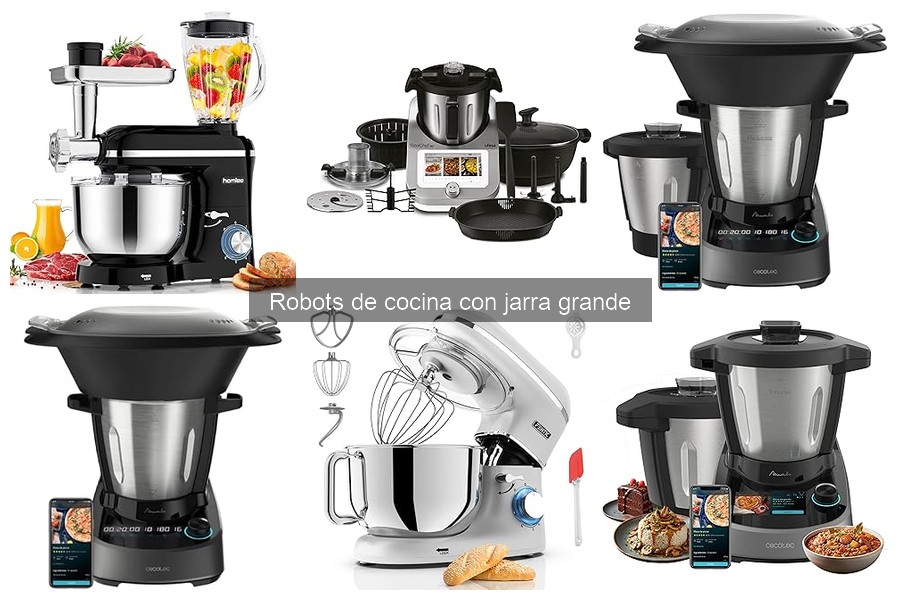 Dónde comprar robots de cocina con jarra grande al mejor precio