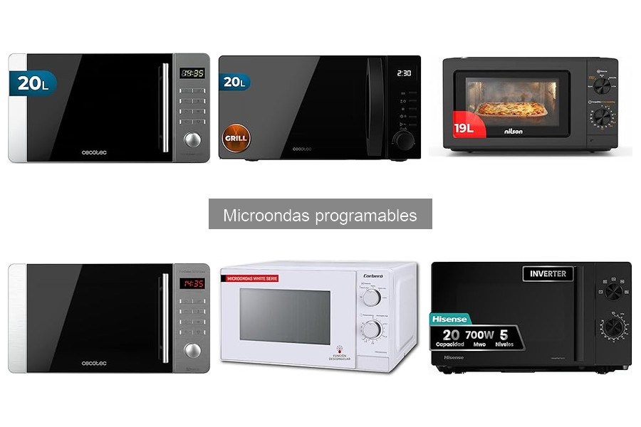 Dónde comprar un microondas programable: opciones y tiendas