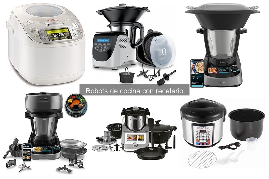 Dónde comprar un robot de cocina con recetario al mejor precio