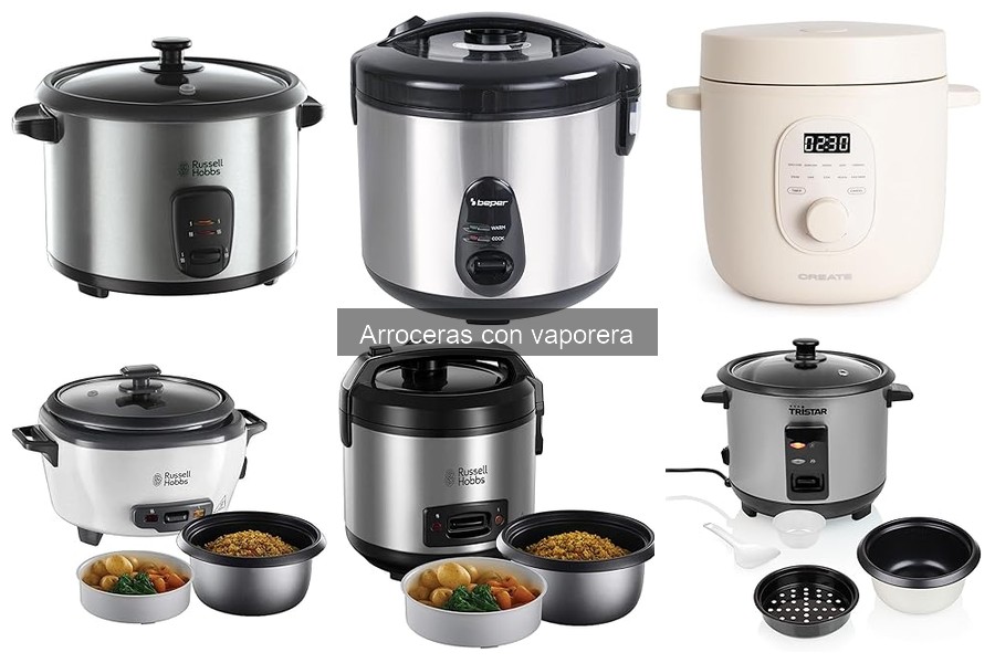 ** Efectos del uso constante de arroceras con vaporera en la cocina