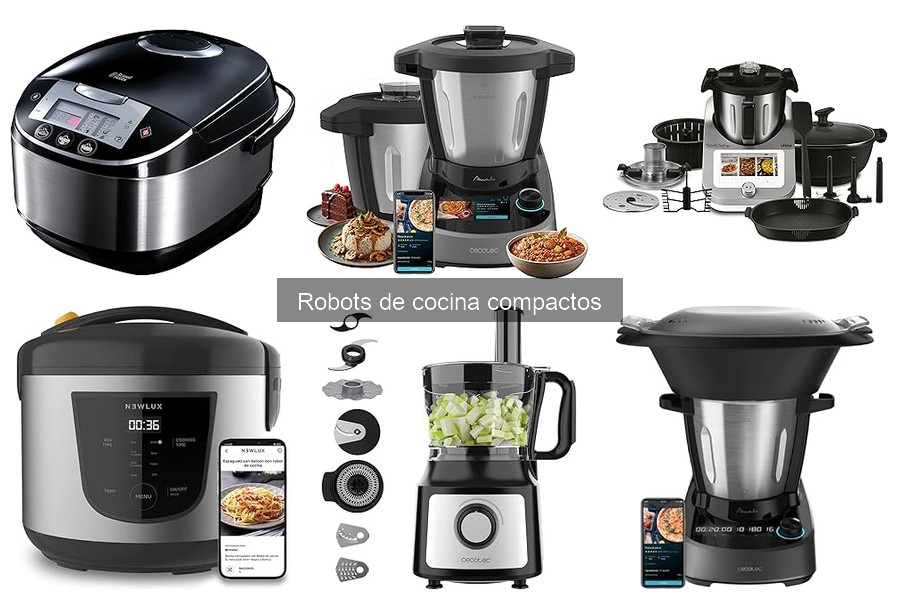 Eficiencia de los Robots de Cocina Compactos para Familias Grandes