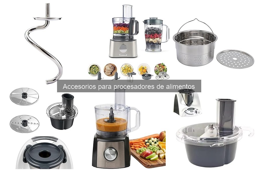 Errores comunes al usar accesorios para procesadores de alimentos