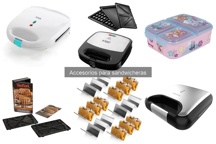 Errores comunes al usar accesorios para sandwicheras
