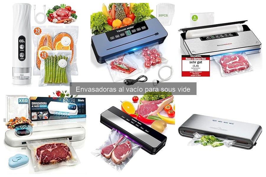 Errores comunes al usar envasadoras al vacío para sous vide